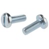 RS PRO Slot Pan Steel Machine Screw 16 mm M6 560-136