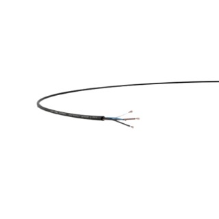 Lapp UNITRONIC Sensor LifY 11Y Control Cable 4 Cores 22 AWG Unscreened Black Polyvinyl Chloride Sheath 50m 7038861