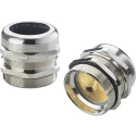 Lapp SKINTOP MS-M Brush Series EMC Cable Gland Kit, Thread Size M25, Brass Body, Nickel Plated, Cable Diameter 53112676