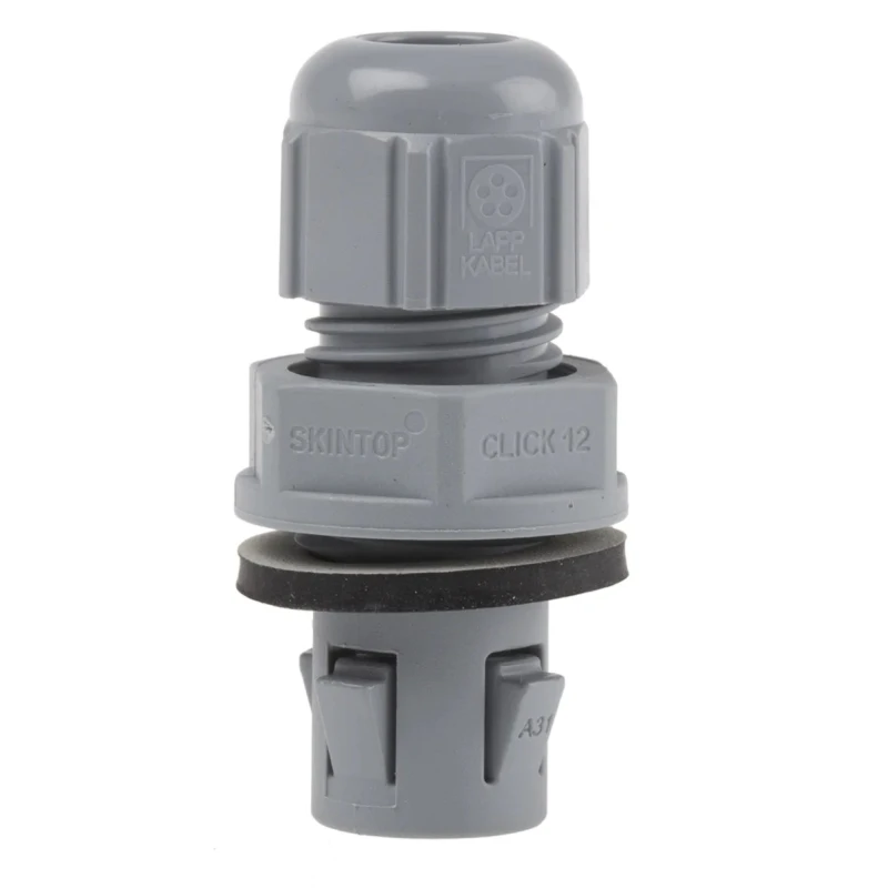 Lapp SKINTOP Series 50 Cable Gland M12, Polyamide, 4.5-7mm Cable Diameter, IP68, Germany 53112921