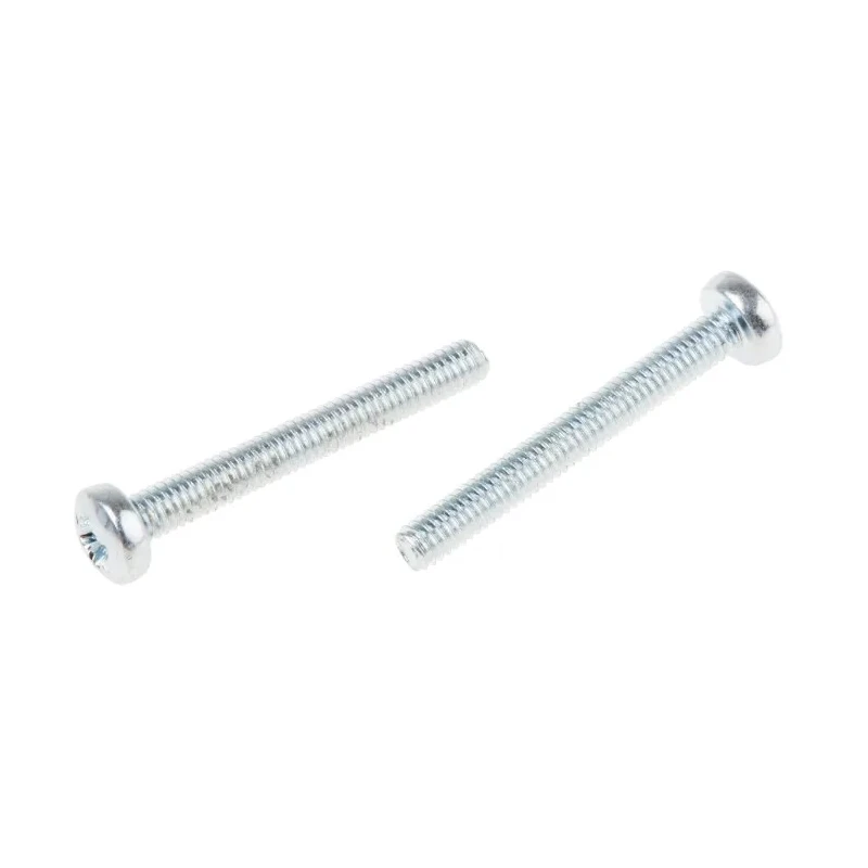 RS PRO Pozidriv Pan Steel Machine Screw 20 mm M2.5 560-574