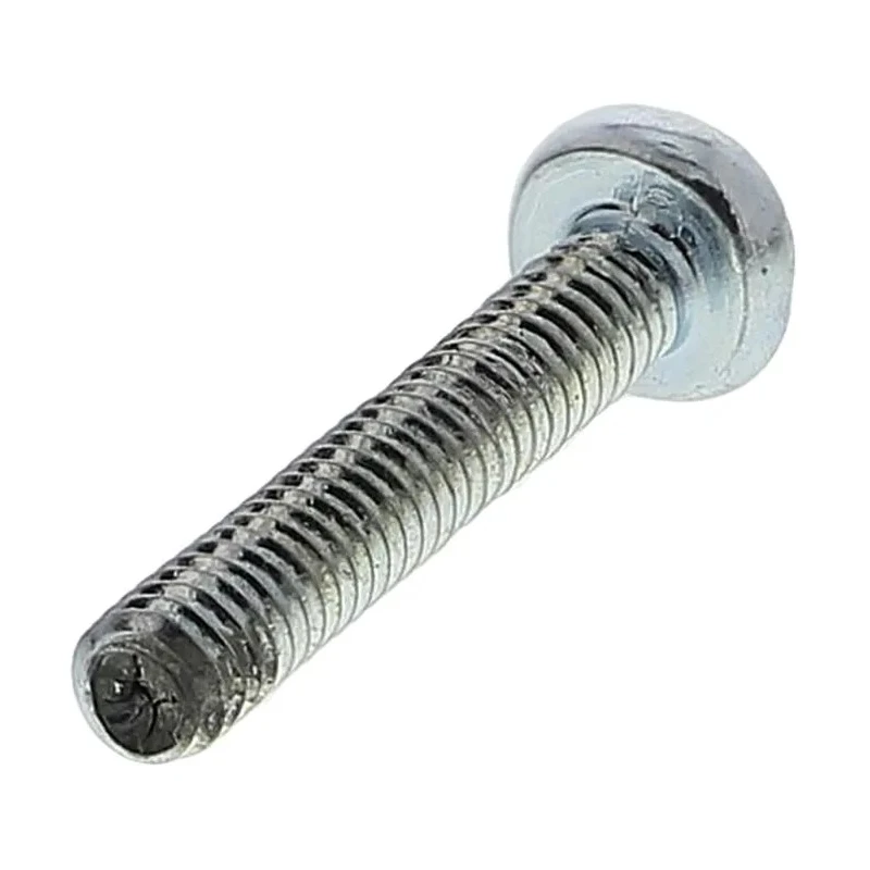 RS PRO Pan Head Bright Zinc Plated Steel Cross Drive Machine Screw M2 Thread 12 mm Length 560-546