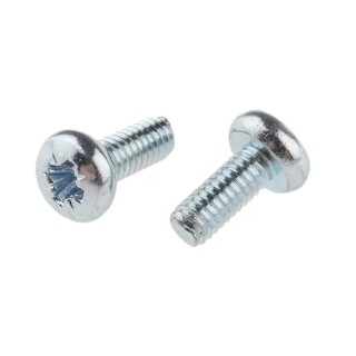 RS PRO Pozidriv Pan Steel Machine Screw 6 mm M2.5 560-552