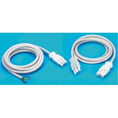 Wieland GST18i3 Series Panel Cable Assembly Male Screw 3-Pole 16A 250V IP40 GST18i3
