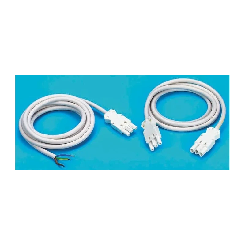 Wieland GST18i3 Series Panel Cable Assembly Male Screw 3-Pole 16A 250V IP40 GST18i3
