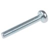 RS PRO Pozidriv Pan Steel Machine Screw M3 Thread 20 mm Length Passivated Zinc Plated 560-625