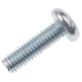 RS PRO Pozidriv Pan Steel Machine Screw 12 mm M3.5 560-653