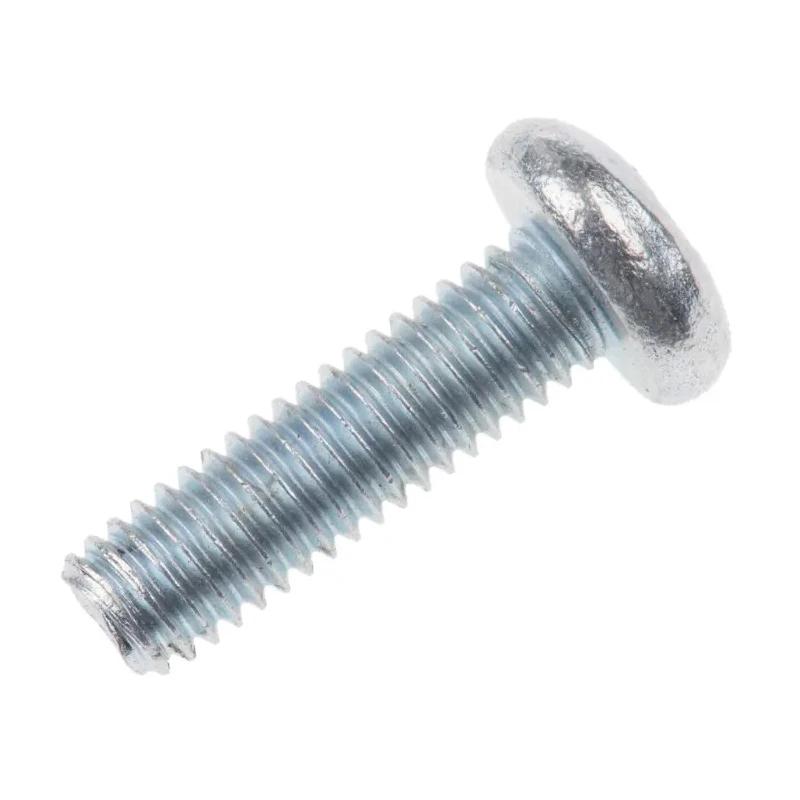 RS PRO Pozidriv Pan Steel Machine Screw 12 mm M3.5 560-653