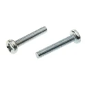RS PRO Pozidriv Pan Steel Machine Screw 20 mm M3.5 560-669