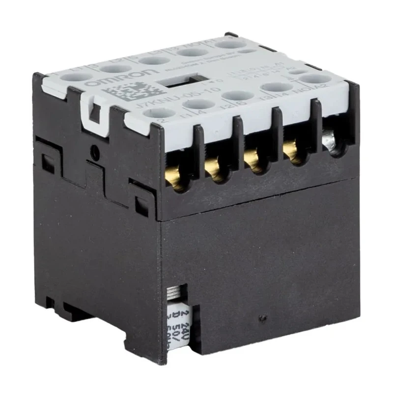 Omron Contactor 24V Coil Voltage, 3-Pole, 5 A Contact Current, 2.2 kW Power Rating J7KNU