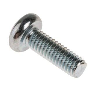RS PRO Pozidriv Pan Steel Machine Screw 12 mm M4 560-697