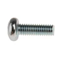 RS PRO Pozidriv Pan Steel Machine Screw 12 mm M4 560-697