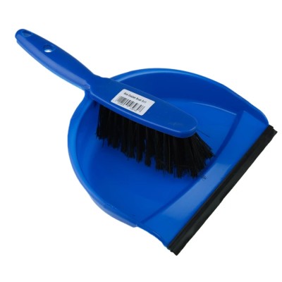 RS PRO Blue Dustpan and Brush Set for Dust Cleaning 560-791