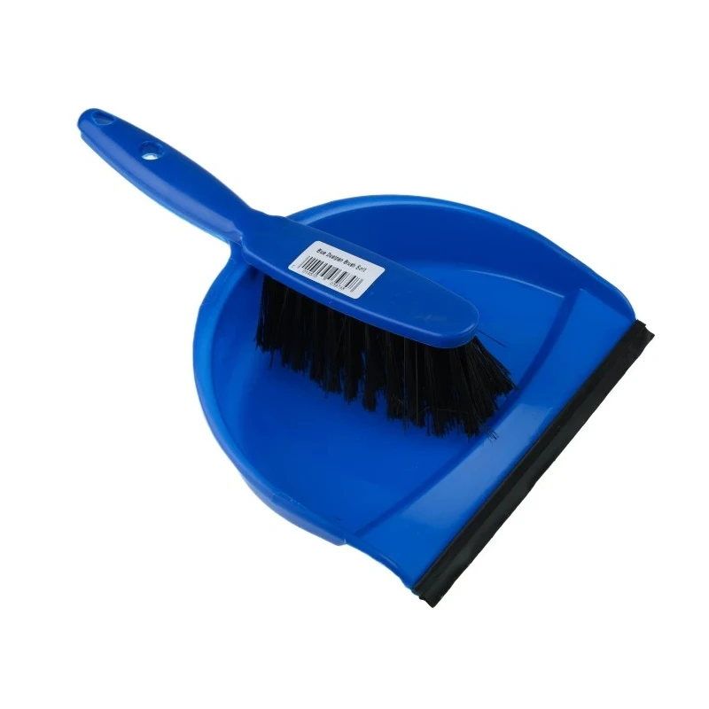 RS PRO Blue Dustpan and Brush Set for Dust Cleaning 560-791