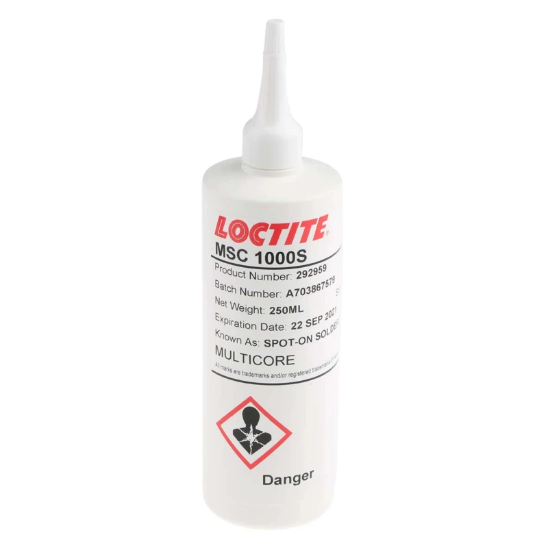 Multicore Lead Free Peelable Solder Mask 250 ml Bottle 292959