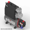 Nardi 12V DC Portable Oil Free Air Compressor 956 W Motor Rating 145 psi Maximum Pressure 5 L Tank Capacity SIL56012