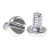 RS PRO Slot Pan Steel Machine Screw 6 mm M4 Passivated Zinc Plated 560-849