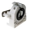 BJB Fluorescent Lamp Holder T8, T12 Wall Mount Snap-Fit Polycarbonate 500V 660W - 26.422.1113.50