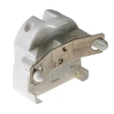BJB Fluorescent Lamp Holder T8, T12 Wall Mount Snap-Fit Polycarbonate 500V 660W - 26.422.1113.50