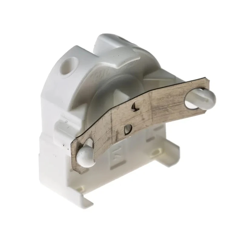 BJB Fluorescent Lamp Holder T8, T12 Wall Mount Snap-Fit Polycarbonate 500V 660W - 26.422.1113.50