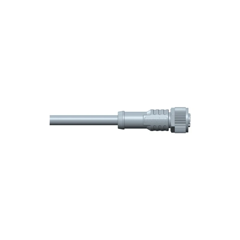 Amphenol Industrial Sensor Actuator Cable Female 17 Way M12 A Coded Polyurethane Jacket 1 m M12A-17BFFM-SL8B01