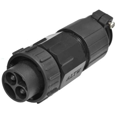 Amphenol Industrial Circular Connector 4 Contacts Panel Mount Plug Male IP67 600V 50A PWMU-04RMFS-TS7001