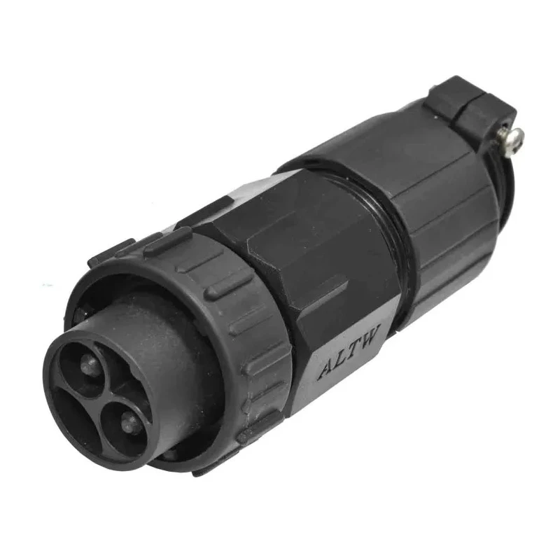 Amphenol Industrial Circular Connector 4 Contacts Panel Mount Plug Male IP67 600V 50A PWMU-04RMFS-TS7001