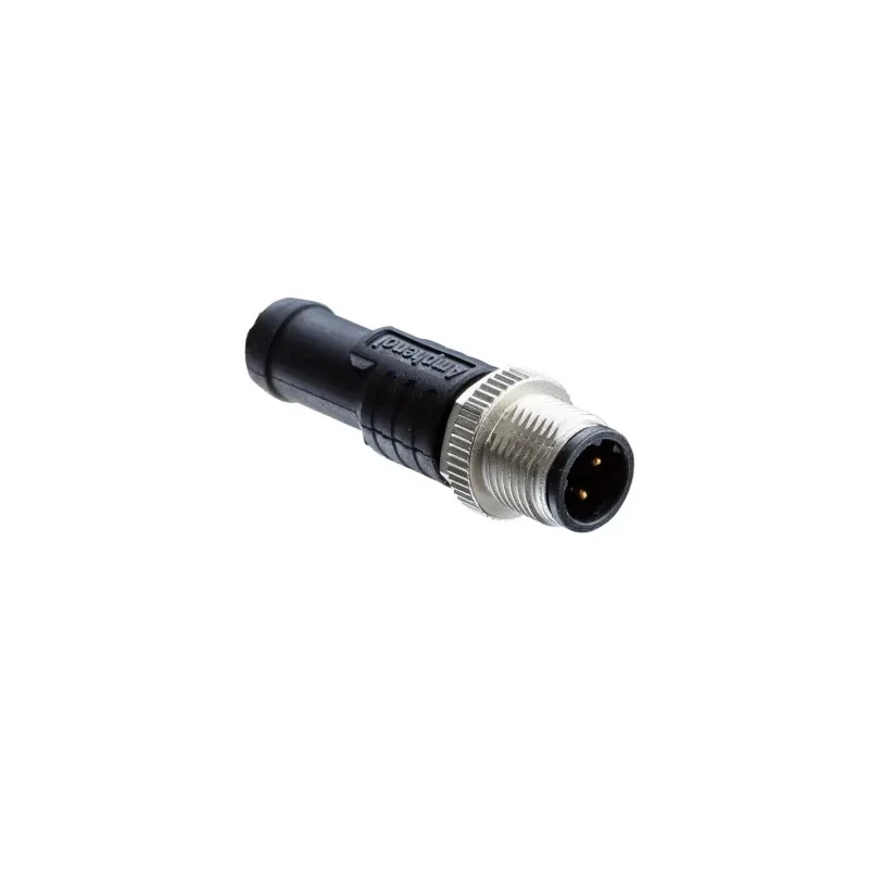 Amphenol Industrial Male 17 Way M12 to Unterminated Sensor Actuator Cable 1 m M12A-17BMMM-SL8D01