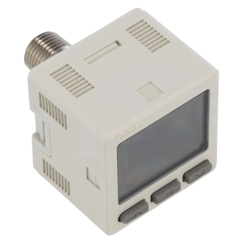 SMC Pneumatic Pressure Sensor , IP40 Ingress Protection, 10 bar Max Operating Pressure, 12-24 V DC Supply, 2 %FS Accuracy 