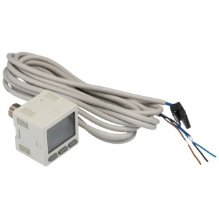 SMC Pneumatic Pressure Sensor 10 Bar 24V PNP Output IP40 Protection 