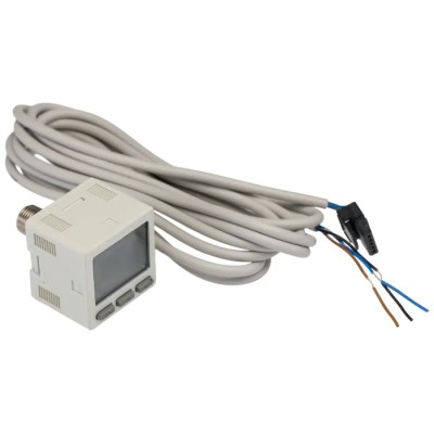 SMC Pneumatic Pressure Sensor 10 Bar 24V PNP Output IP40 Protection 