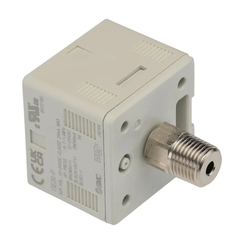 SMC Pneumatic Pressure Sensor 10 Bar 24V PNP Output IP40 Protection 
