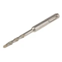 RS PRO Carbide Tip SDS+ Drill Bit 6.5 mm, 110 mm Overall Length 48 mm Drilling Length Blackened Finish 562-369