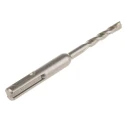RS PRO Carbide Tip SDS+ Drill Bit 6.5 mm, 110 mm Overall Length 48 mm Drilling Length Blackened Finish 562-369