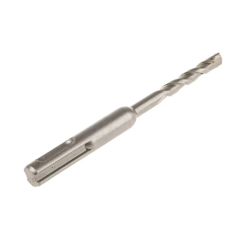 RS PRO Carbide Tip SDS+ Drill Bit 6.5 mm, 110 mm Overall Length 48 mm Drilling Length Blackened Finish 562-369