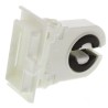 BJB Fluorescent Lamp Holder T8, T12 Wall Mount Snap-Fit Polycarbonate 500V 660W 26.308.1125.50
