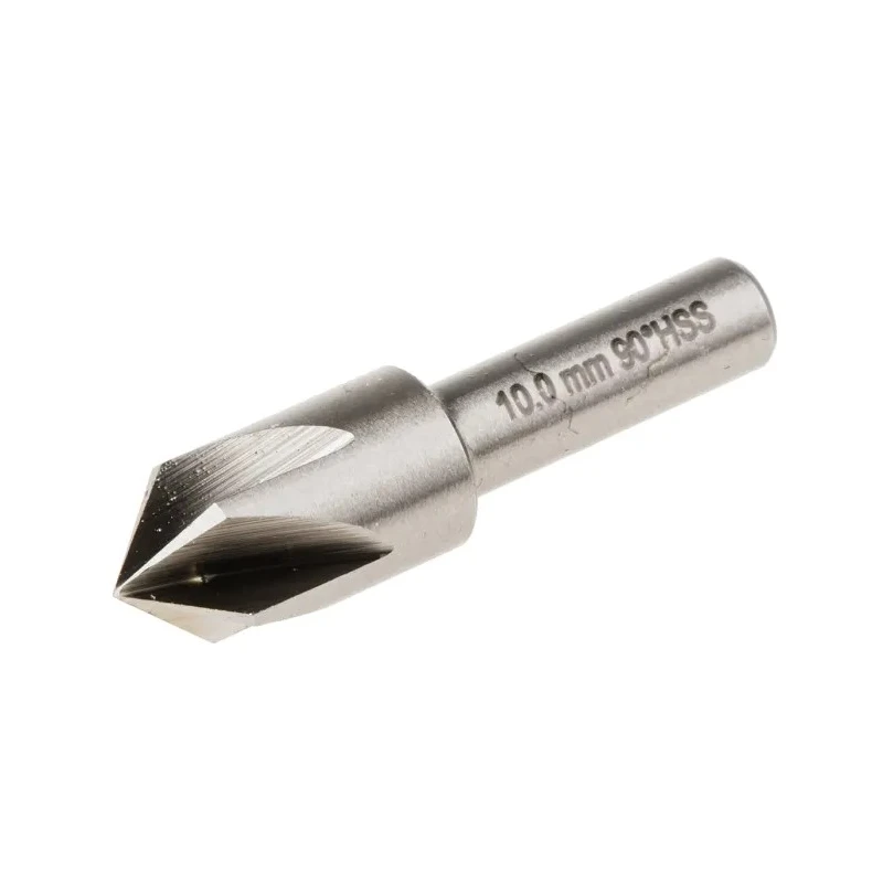 RS PRO High Speed Steel Drill Bit 10 mm Head Diameter 5 Flute 90 Degree Countersink 39 mm Overall Length 562-533
