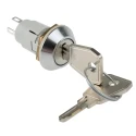 Lorlin IP66, IP67 Sealed Key Switch, SPDT, 1A 2-Way Random-Key, Zinc Alloy Housing, WRL-5-E-D-2