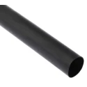 RS PRO Halogen Free Heat Shrink Tubing Black 24 mm Sleeve Diameter x 1.2m Length 3:1 Shrink Ratio 562-674