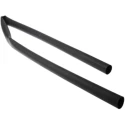 RS PRO Halogen Free Heat Shrink Tubing Black 24 mm Sleeve Diameter x 1.2m Length 3:1 Shrink Ratio 562-674
