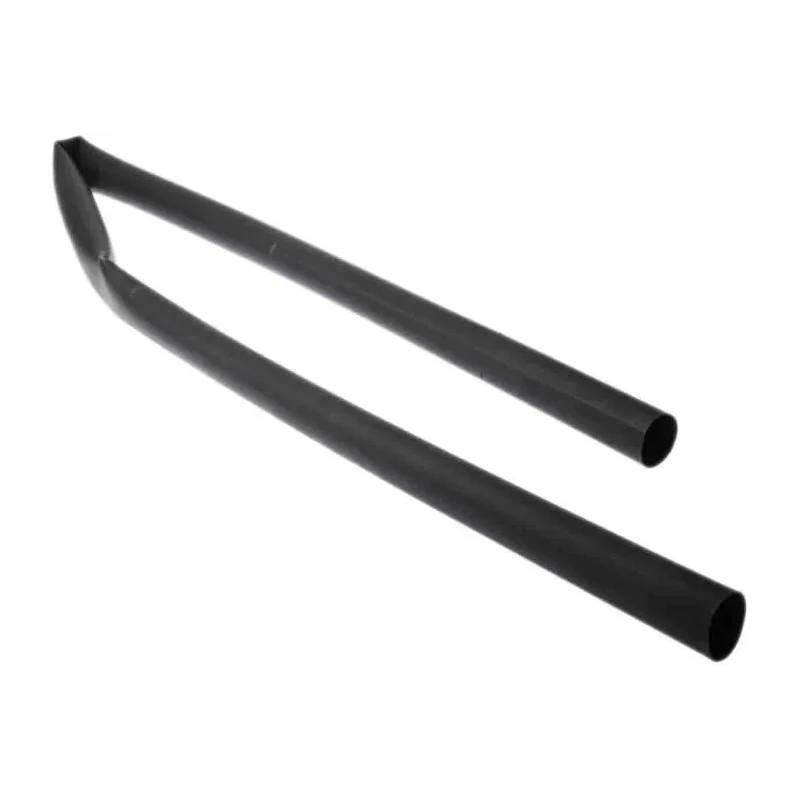 RS PRO Halogen Free Heat Shrink Tubing Black 24 mm Sleeve Diameter x 1.2m Length 3:1 Shrink Ratio 562-674