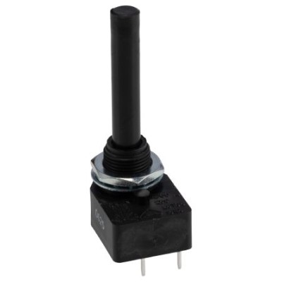 Lorlin 2 Position DPST Rotary Switch 4A 250V AC 12V DC PCB Mount Solder Terminals RMS1130