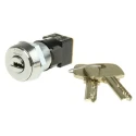Lorlin High Security Key Switch, DPST, 50mA 2-Way Flat-Key DSL-6-C-S