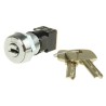 Lorlin High Security Key Switch, DPST, 50mA 2-Way Flat-Key DSL-6-C-S
