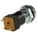 Lorlin High Security Key Switch, DPST, 50mA 2-Way Flat-Key DSL-6-C-S