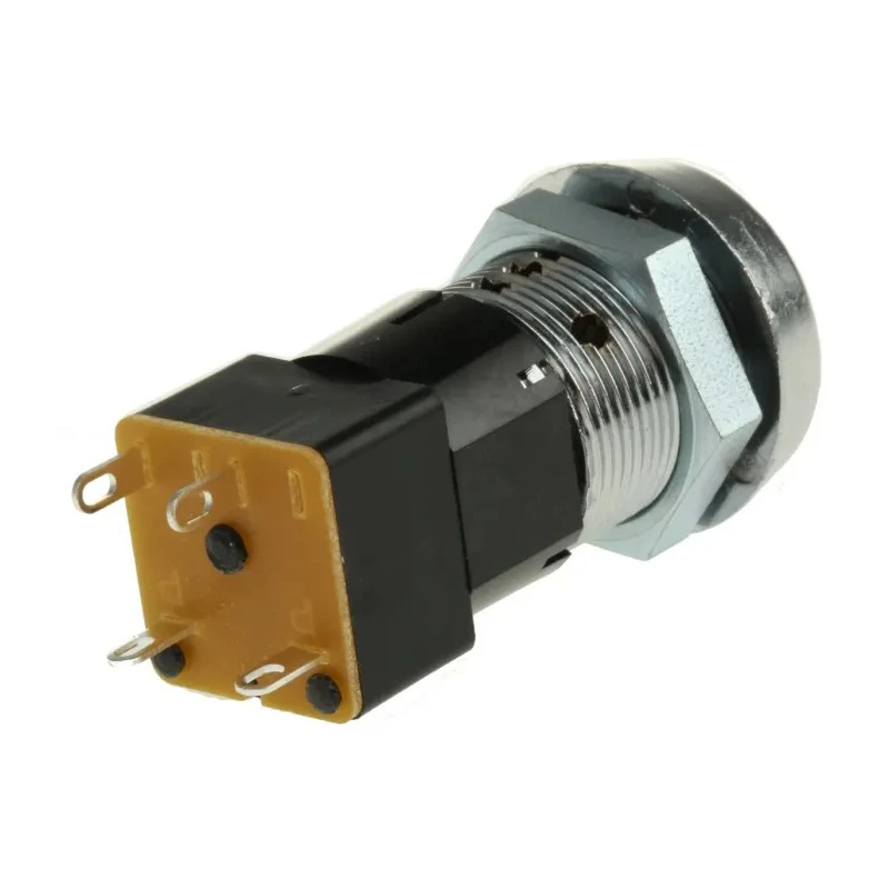 Lorlin High Security Key Switch, DPST, 50mA 2-Way Flat-Key DSL-6-C-S