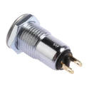Lorlin Key Switch SPST 500mA 2-Way Flat Common Key Zinc Alloy Housing Round Bezel SKL-12-BS2