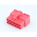 Molex Female Connector Housing 6 Way 2 Row Panel Mount 4.2 mm Pitch Nylon 46992-0620