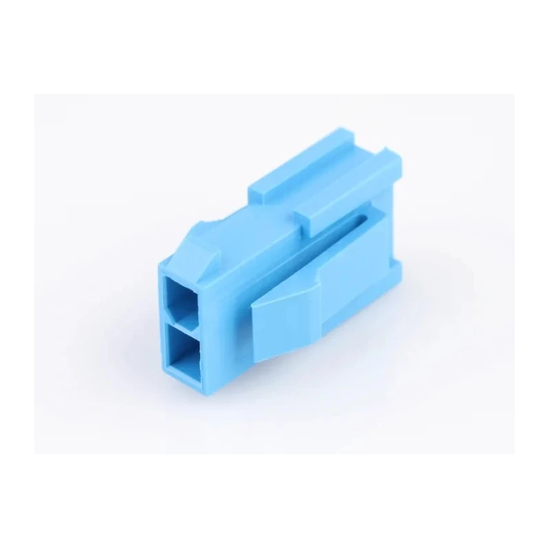 Molex Male Connector Housing 4 Way 2 Row Straight Panel Mount Nylon 4.2 mm Pitch 9.6 mm Width Length 46993-0440