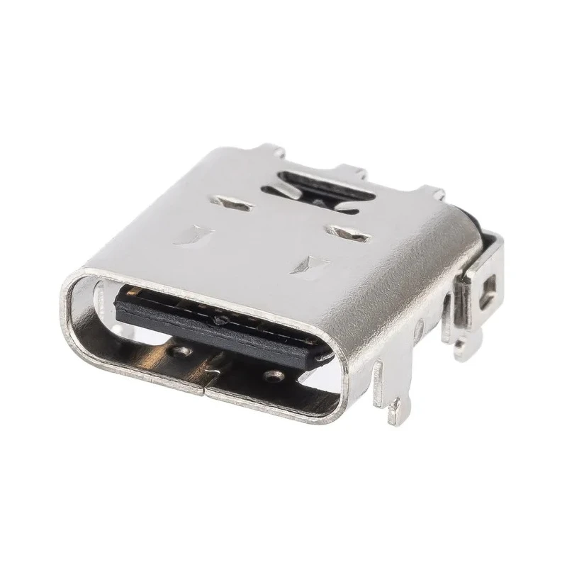 Molex USB C Connector Surface Mount, 2 Port, Female, Straight Orientation, IPX8 Rated, USB 2.0, 5A, 30V, Series 213716-0001